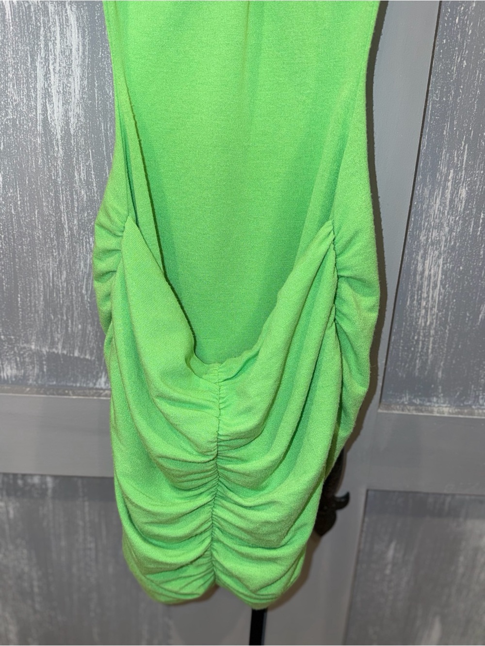 Tiger Mist Lime Green Cutout Bodycon Mini Dress NWT Size S - Picture 8 of 10